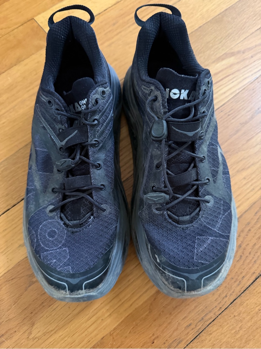 Hoka One One Huaka Origins sneakers in 'Triple Black'
